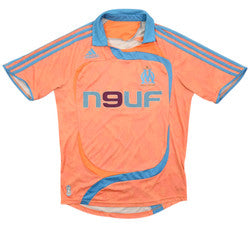 Maillot Extérieur OM Adidas 2007-08 Vintage | N9UF | 8/10