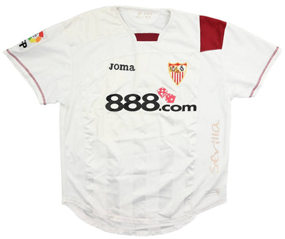 Maillot Sevilla FC Extérieur Joma 2007-08 Vintage | Taille L