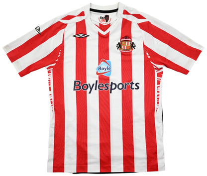Maillot Sunderland 2007-08 Domicile Umbro BoyleSports vintage