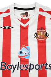 Maillot Sunderland 2007-08 Domicile Umbro BoyleSports vintage