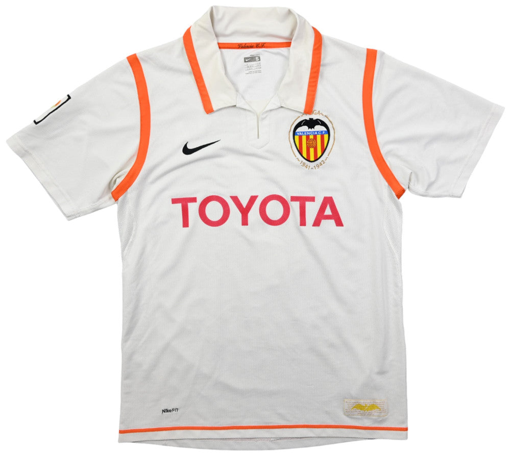Maillot Valencia Extérieur Nike 2007-08 David Villa vintage