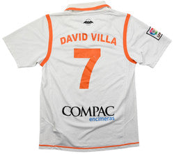 Maillot Valencia Extérieur Nike 2007-08 David Villa vintage