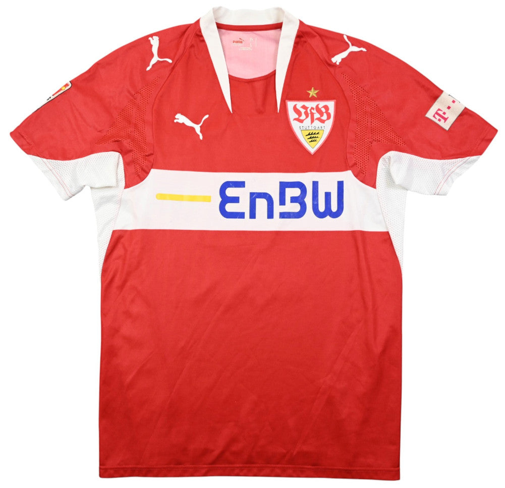 Maillot VFB Stuttgart 2007-08 Puma Domicile Hilbert vintage