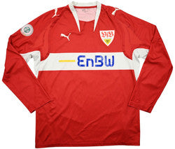 Maillot VFB Stuttgart 2007-08 Manches Longues Puma Domicile