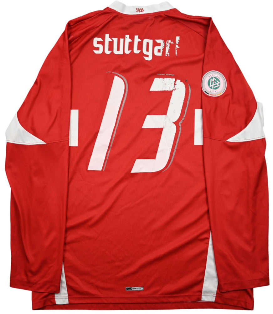 Maillot VFB Stuttgart 2007-08 Manches Longues Puma Domicile