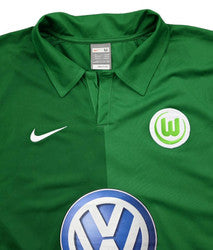 Maillot VFL Wolfsburg 2007-08 Nike Domicile Manches Longues Vintage