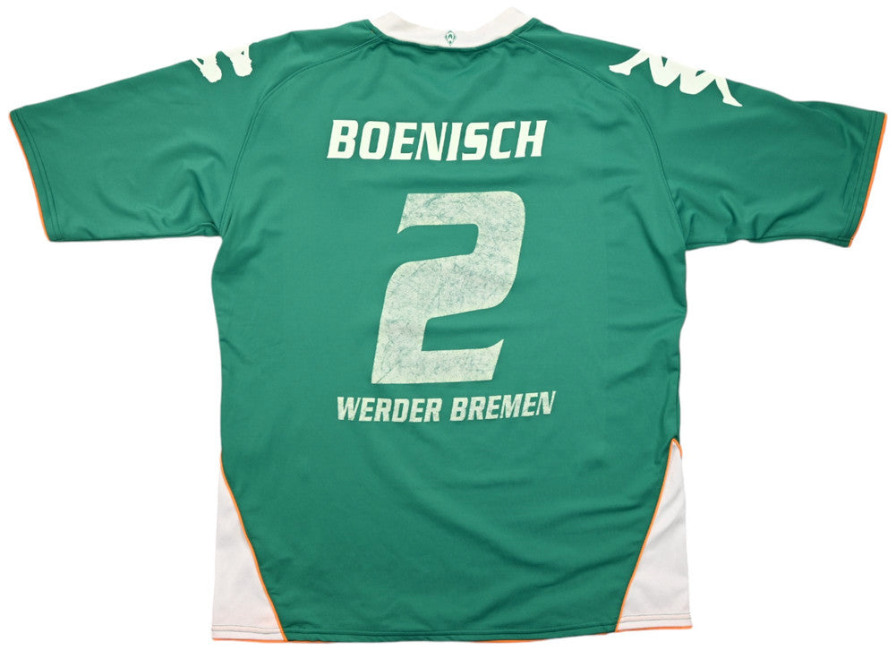 Maillot Werder Bremen 2007-08 Domicile Kappa Citibank Vintage