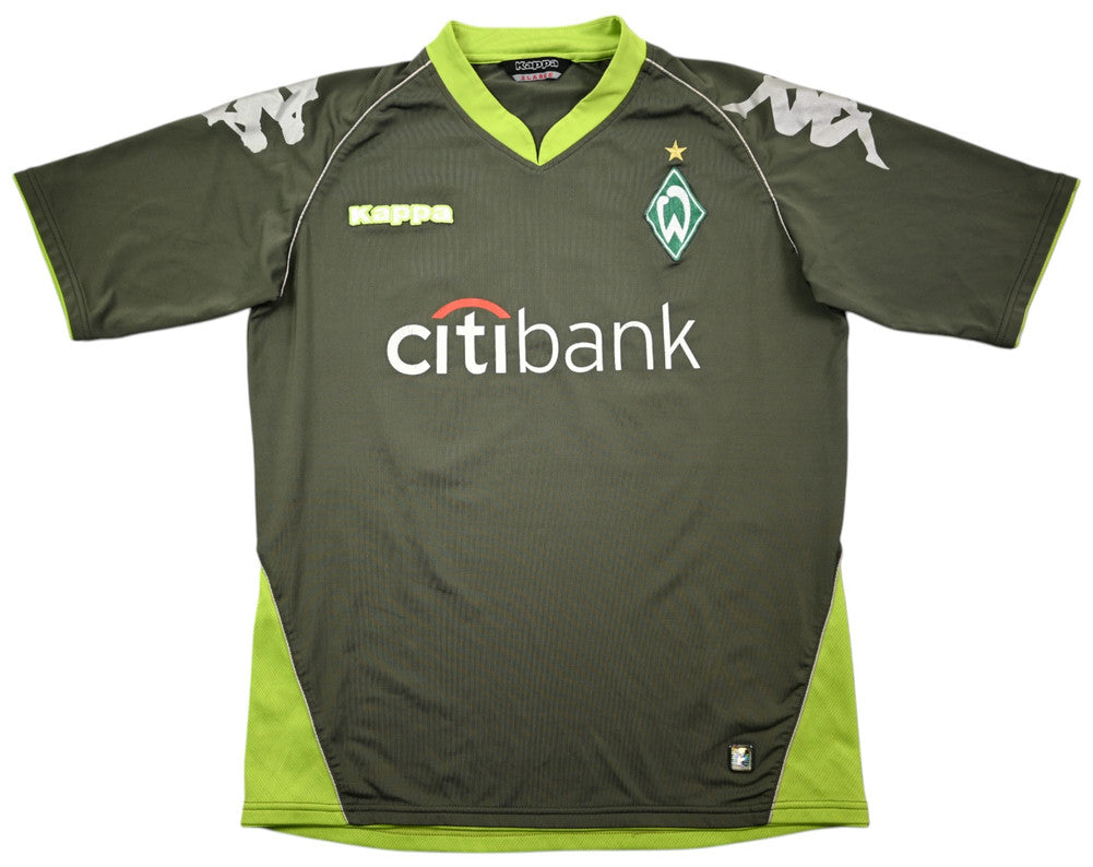 Maillot Werder Bremen Extérieur 2007-08 Kappa Borowski vintage