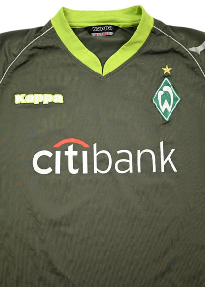 Maillot Werder Bremen Extérieur 2007-08 Kappa Borowski vintage