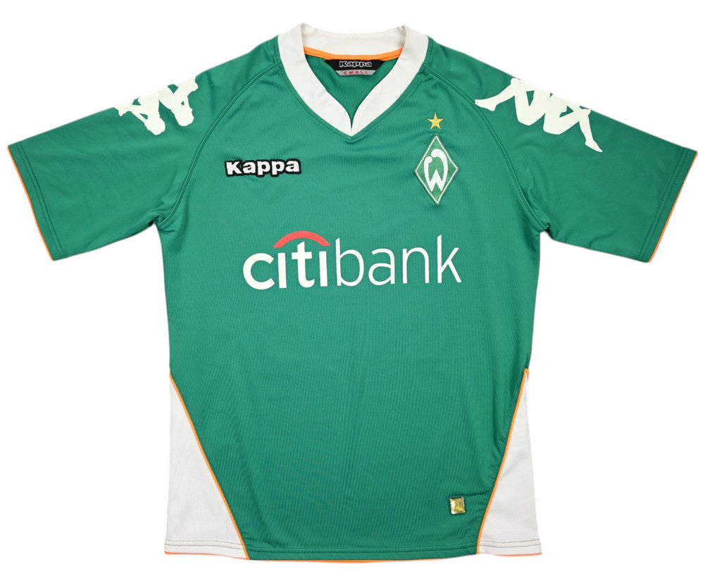 Maillot Werder Bremen Domicile Kappa 2007-08 Diego Vintage