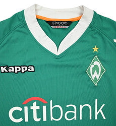 Maillot Werder Bremen Domicile Kappa 2007-08 Diego Vintage