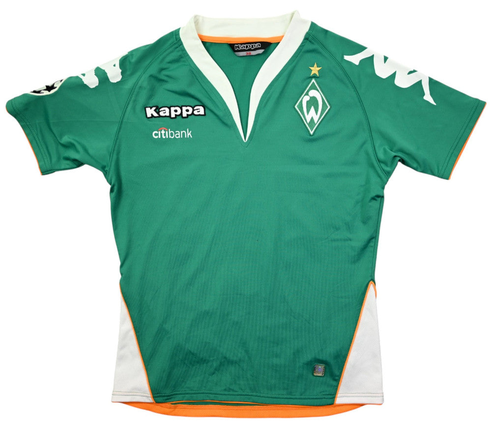 Maillot Werder Bremen 2007-08 Kappa Diego vintage domicile