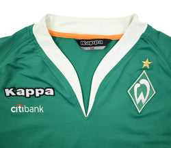 Maillot Werder Bremen 2007-08 Kappa Diego vintage domicile