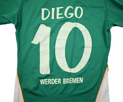 Maillot Werder Bremen 2007-08 Kappa Diego vintage domicile