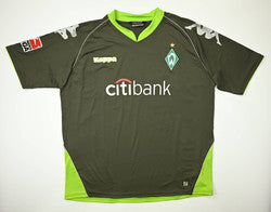 Maillot Werder Bremen Extérieur 2007-08 Kappa Fritz vintage