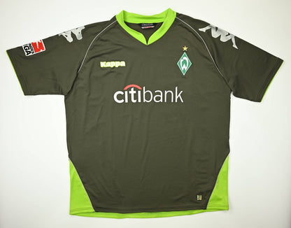 Maillot Werder Bremen Extérieur 2007-08 Kappa Fritz vintage