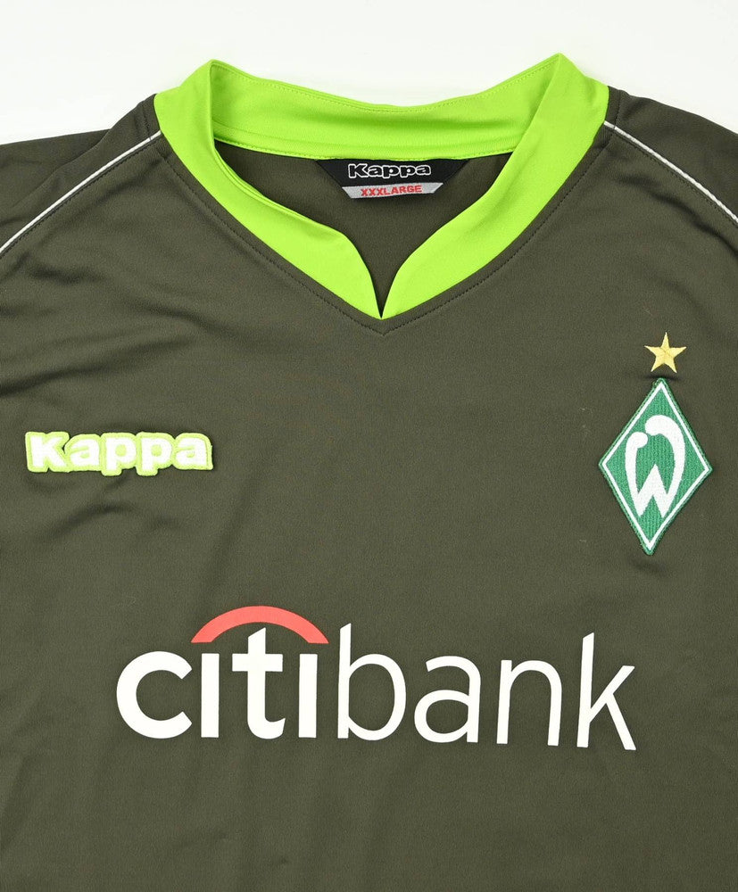 Maillot Werder Bremen Extérieur 2007-08 Kappa Fritz vintage