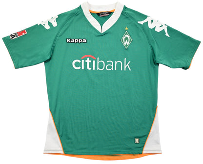 Maillot Werder Bremen 2007-08 Kappa Jensen Domicile Vintage