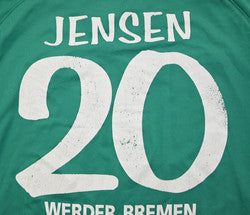 Maillot Werder Bremen 2007-08 Kappa Jensen Domicile Vintage