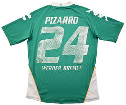 Maillot Werder Bremen 2007-08 Kappa Pizarro Domicile Vintage