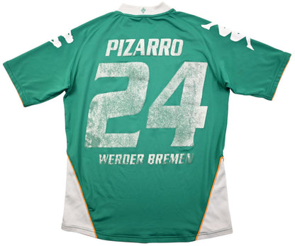 Maillot Werder Bremen 2007-08 Kappa Pizarro Domicile Vintage