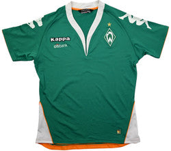 Maillot Werder Bremen Domicile 2007-08 Kappa Vintage Femme