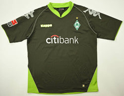 Maillot Werder Bremen Extérieur Kappa 2007-08 Vintage WIR 12