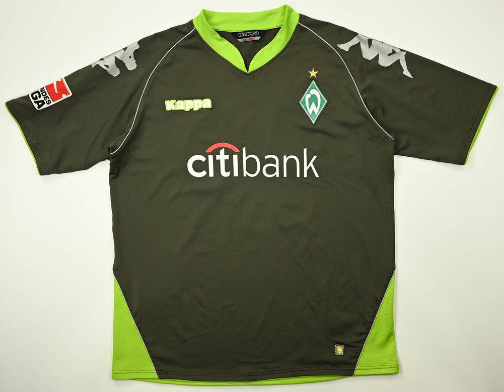 Maillot Werder Bremen Extérieur Kappa 2007-08 Vintage WIR 12