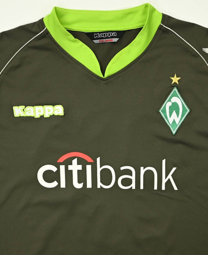 Maillot Werder Bremen Extérieur Kappa 2007-08 Vintage WIR 12