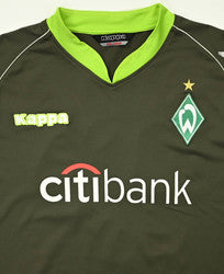 Maillot Werder Bremen Extérieur Kappa 2007-08 Vintage WIR 12
