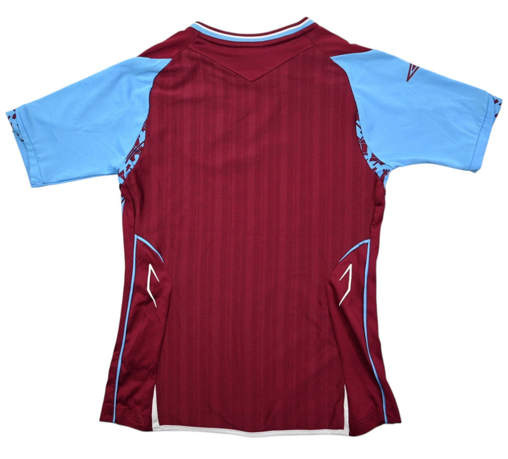 Maillot West Ham 2007-08 Domicile Umbro Vintage Femme S