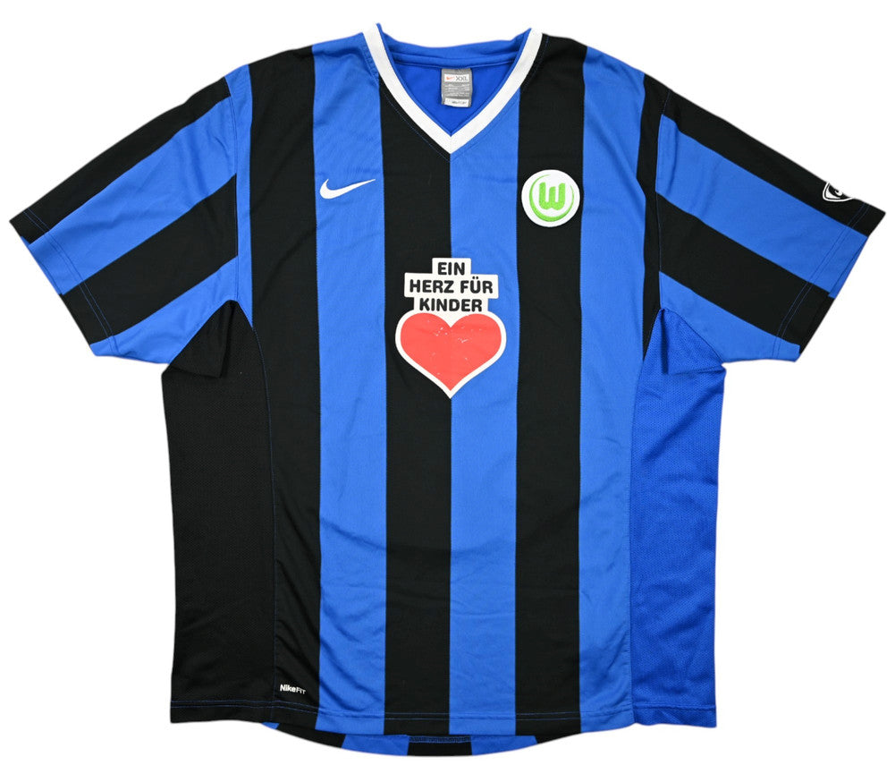 Maillot VfL Wolfsburg Domicile Nike 2007-08 Vintage | 8/10