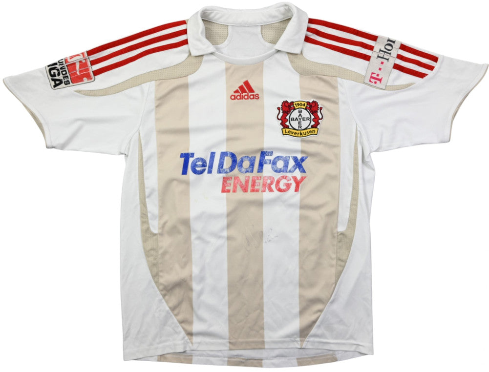 Maillot Bayer Leverkusen 2007-09 Adidas Schneider vintage