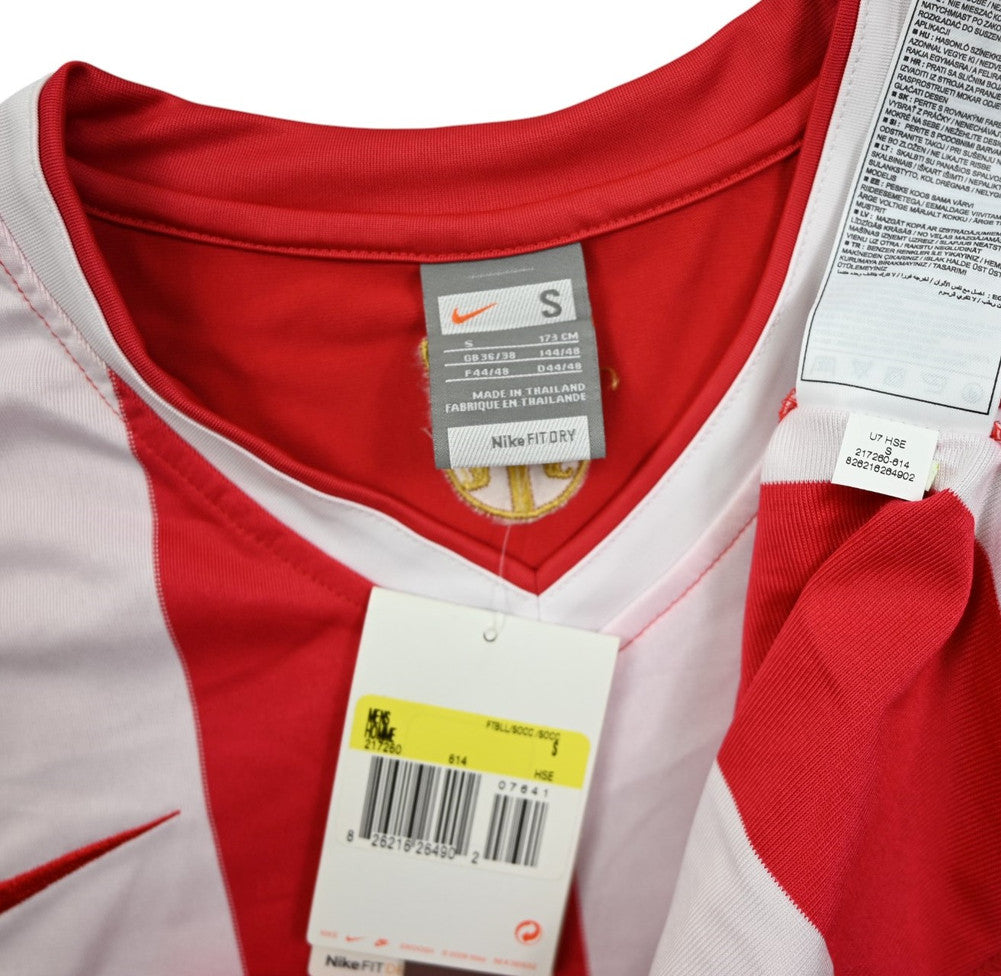 Maillot Crvena Zvezda 2007-09 Nike Domicile Toyota Vintage Neuf