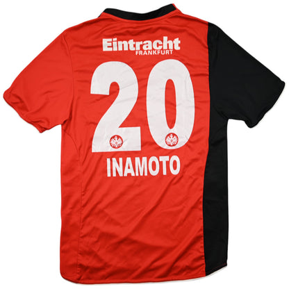 Maillot Eintracht Frankfurt 2007-09 Jako Inamoto vintage domicile