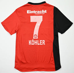 Maillot Eintracht Frankfurt 2007-09 Jako Domicile KOHLER vintage S