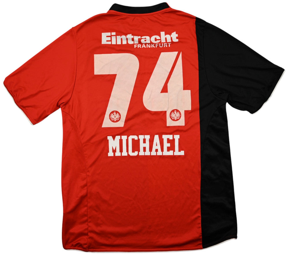 Maillot Eintracht Frankfurt 2007-09 Domicile Jako Fraport vintage