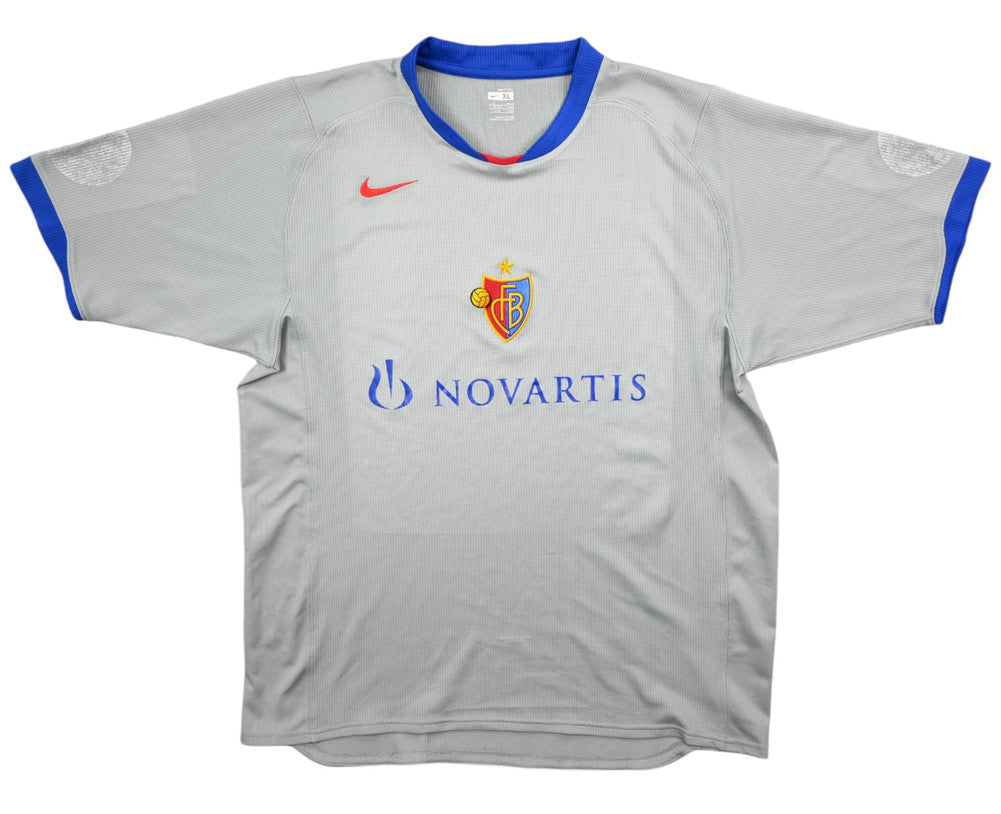 Maillot FC Basel Extérieur Nike 2007-09 Player Issue vintage