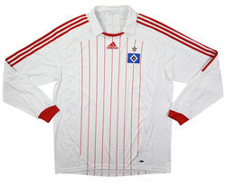 Maillot Hamburger SV 2007-09 Domicile Manches Longues Adidas XL