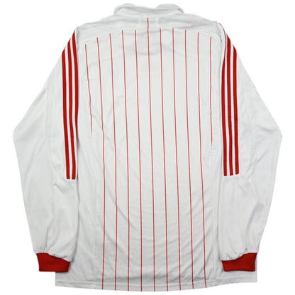Maillot Hamburger SV 2007-09 Domicile Manches Longues Adidas XL