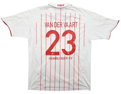 Maillot Hamburg Domicile Adidas 2007-09 Van der Vaart Vintage