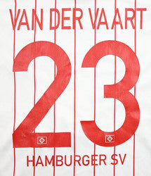 Maillot Hamburg Domicile Adidas 2007-09 Van der Vaart Vintage