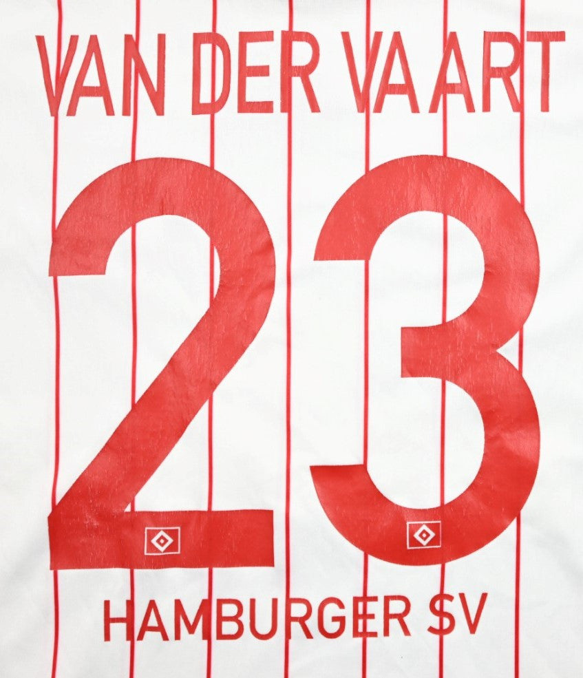 Maillot Hamburg Domicile Adidas 2007-09 Van der Vaart Vintage