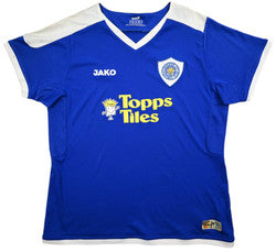 Maillot Leicester City Domicile Jako 2007-09 Vintage Femme XL
