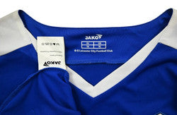 Maillot Leicester City Domicile Jako 2007-09 Vintage Femme XL