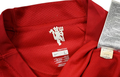 Maillot Manchester United 2007-09 Scholes Nike Domicile AIG