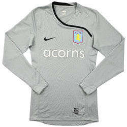 2008-09 ASTON VILLA GOALKEEPER SHIRT S
