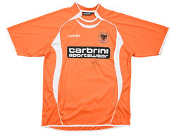 Maillot Blackpool 2008-09 Domicile Carlotti Vintage Signé