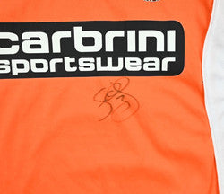 Maillot Blackpool 2008-09 Domicile Carlotti Vintage Signé