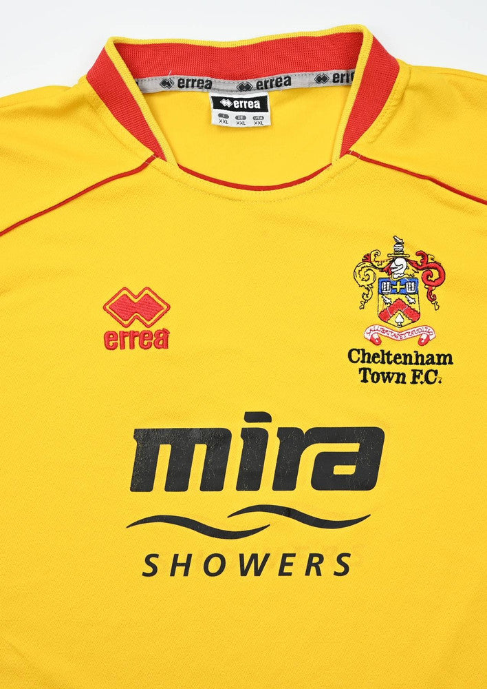 Maillot Cheltenham Town 2008-09 Domicile Errea Vintage XXL